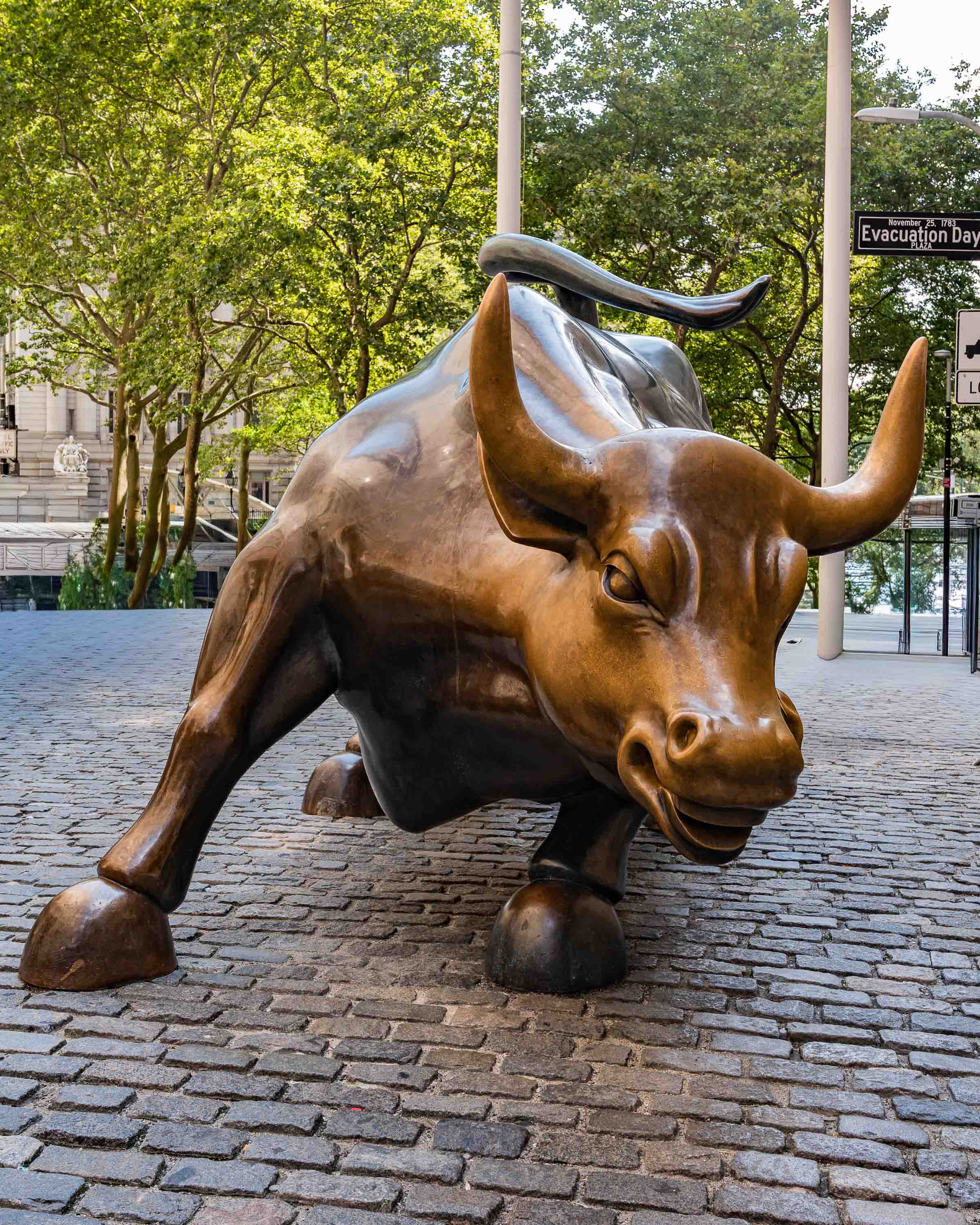 The Bull and the Fearless Girl