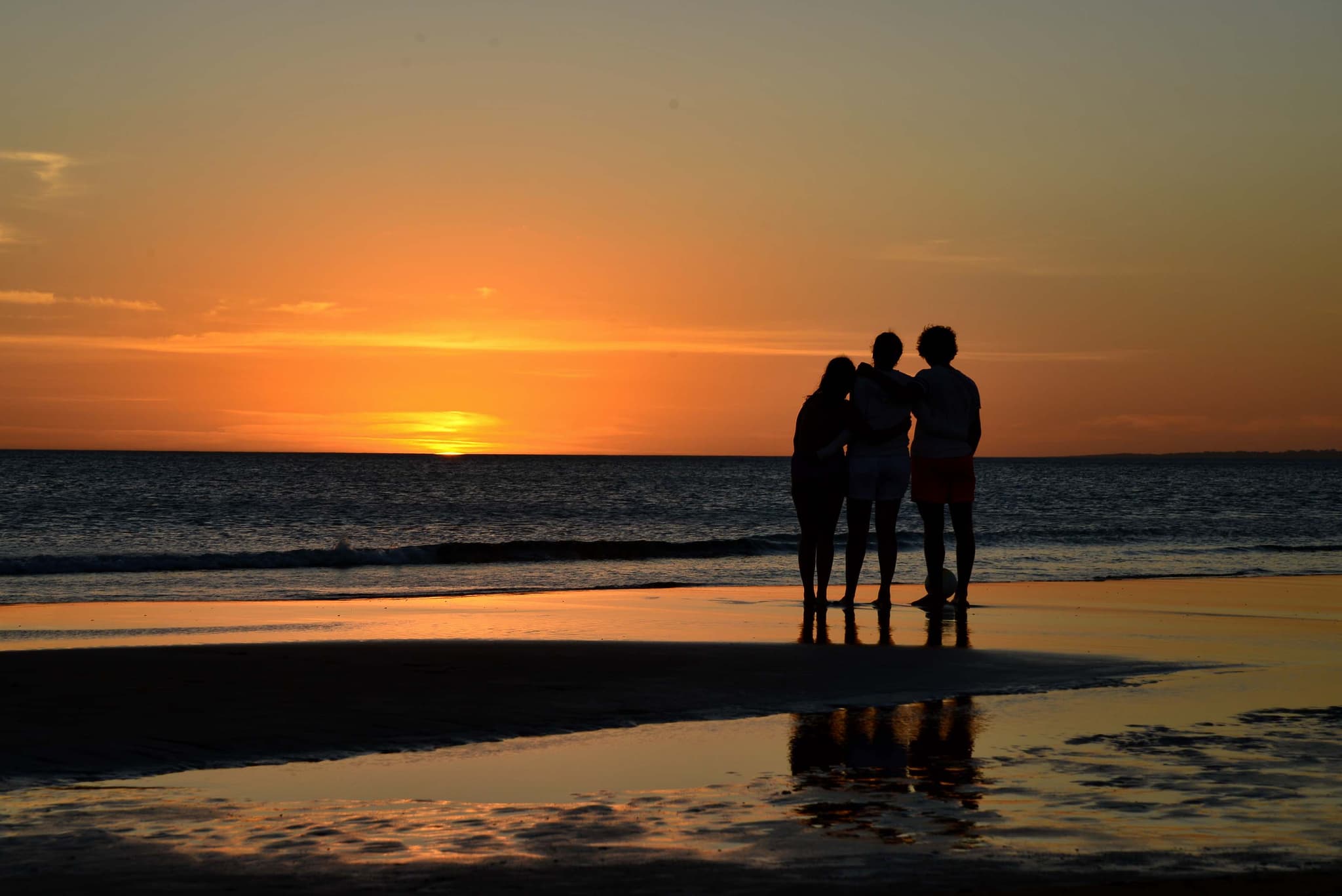 Staring at the sun — Punta del Este, Uruguay