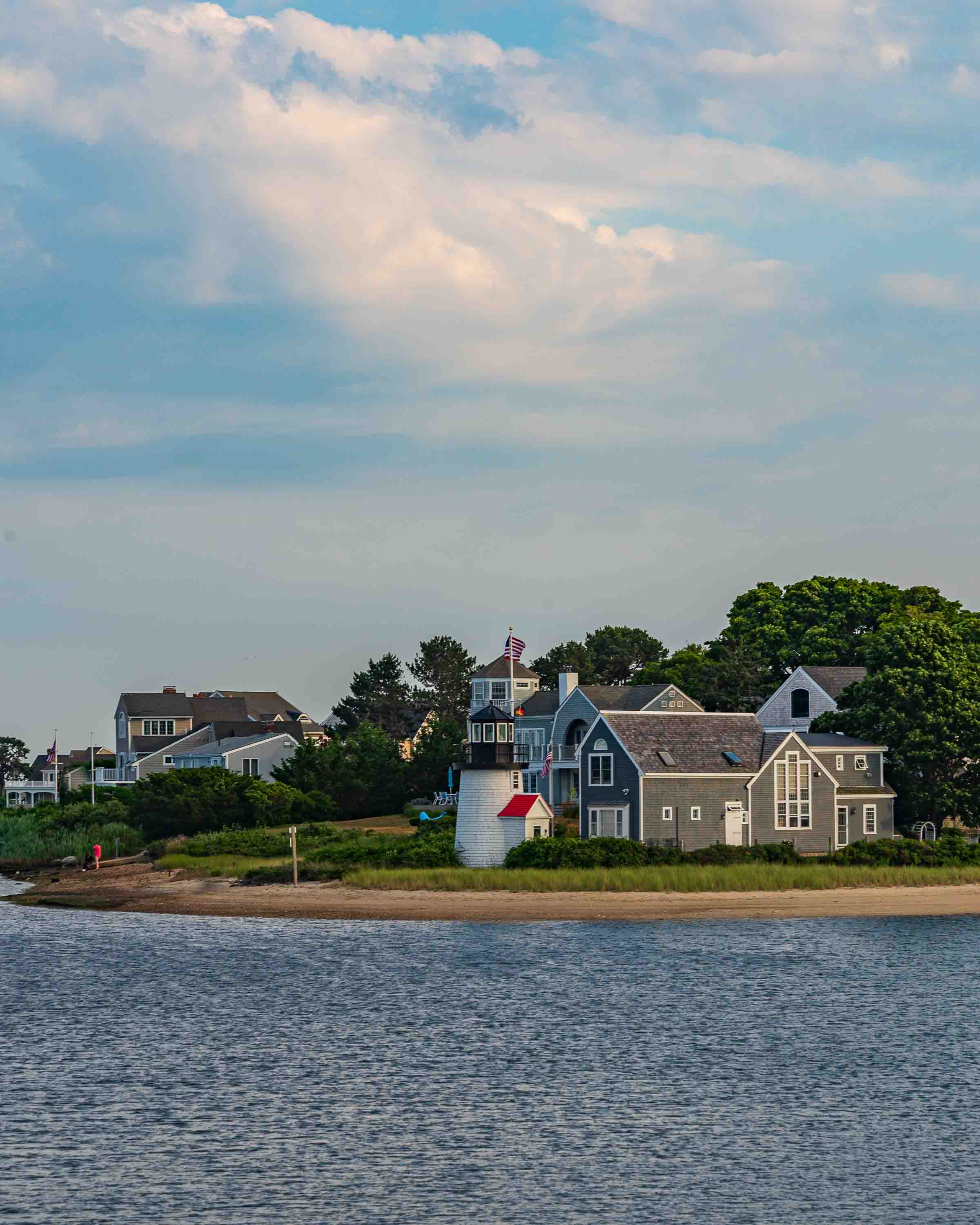 A house with a lighthouse — Hyannis Port, USA