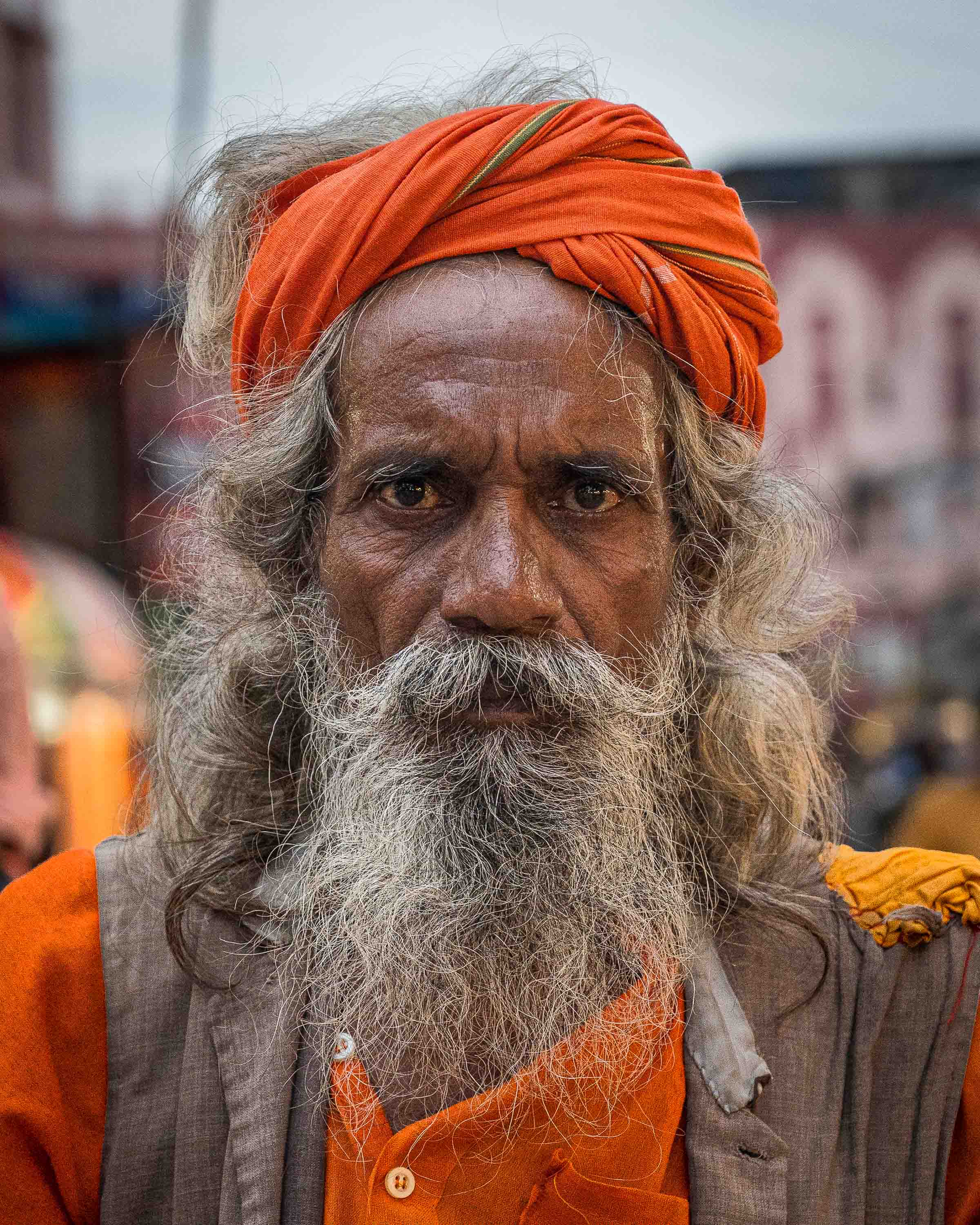 In the crowd — Old Delhi, India