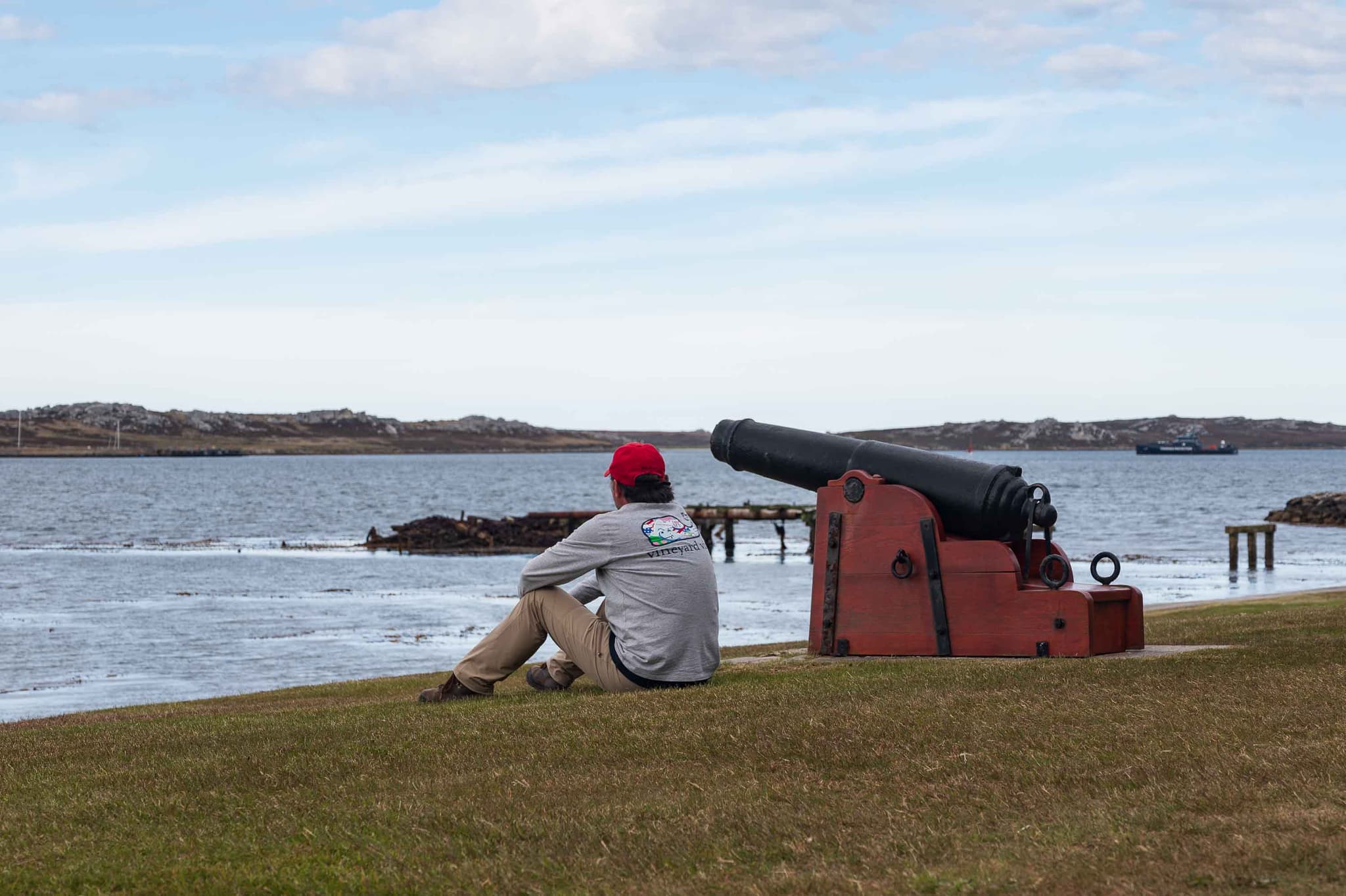 Mirando lejos — Puerto Argentino, Islas Malvinas