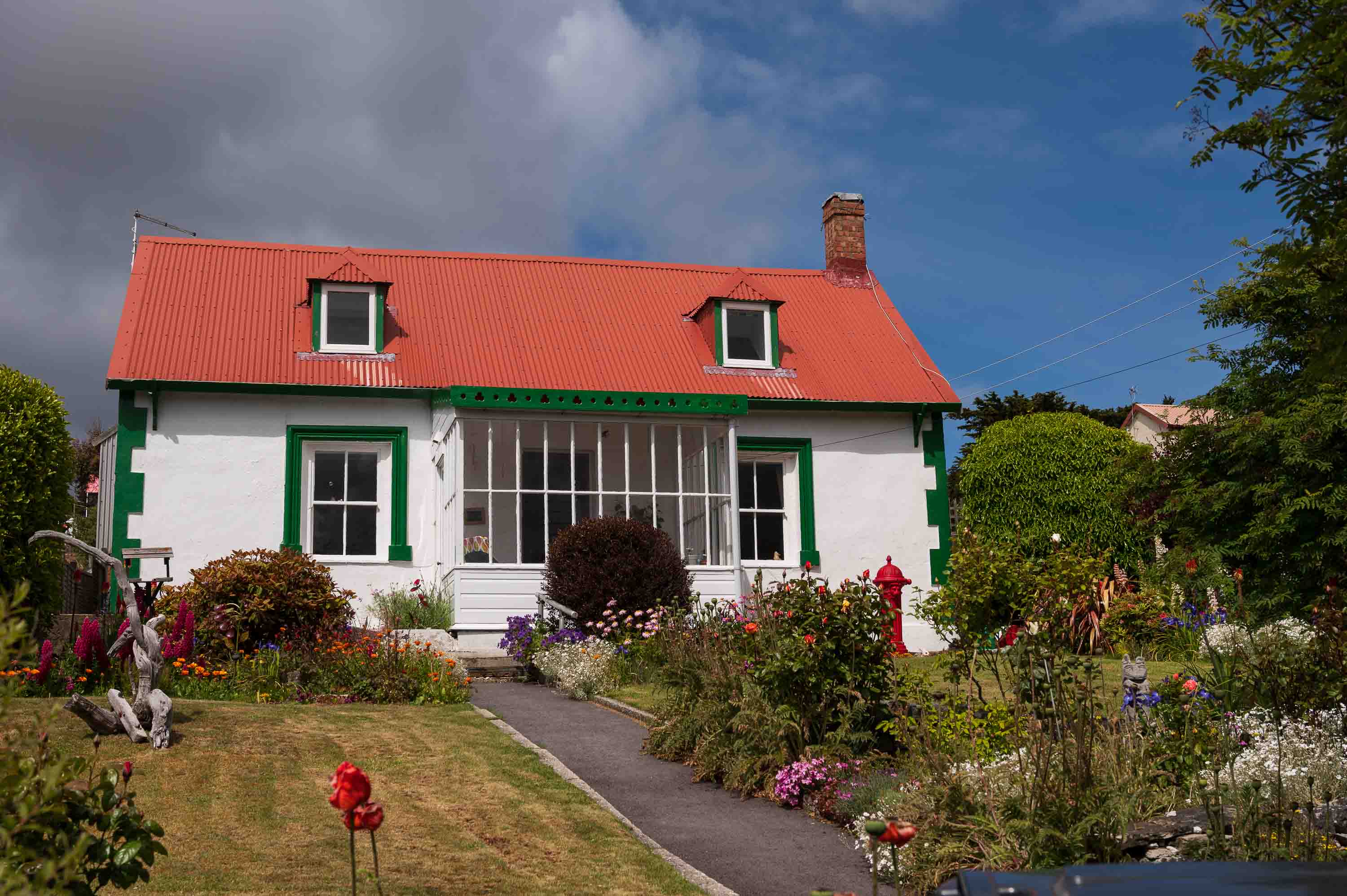 A tiny house — Puerto Argentino, Islas Malvinas