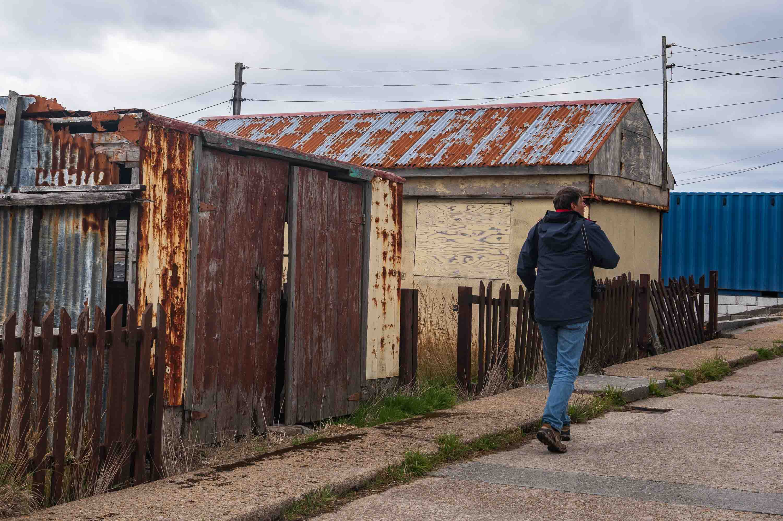 Caminando solo — Puerto Argentino, Islas Malvinas