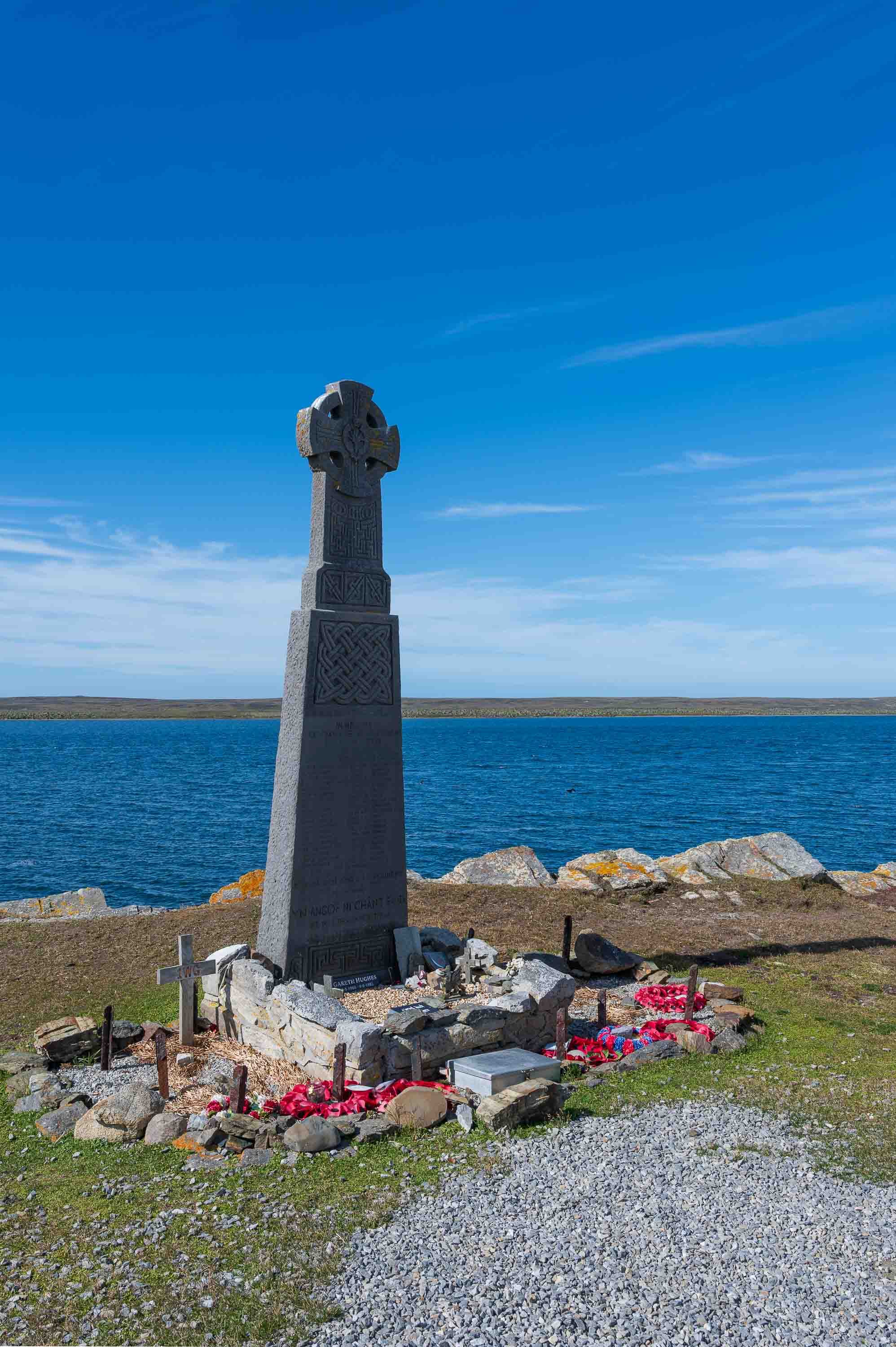 Welsh Guards Memorial — Fitz Roy, Islas Malvinas