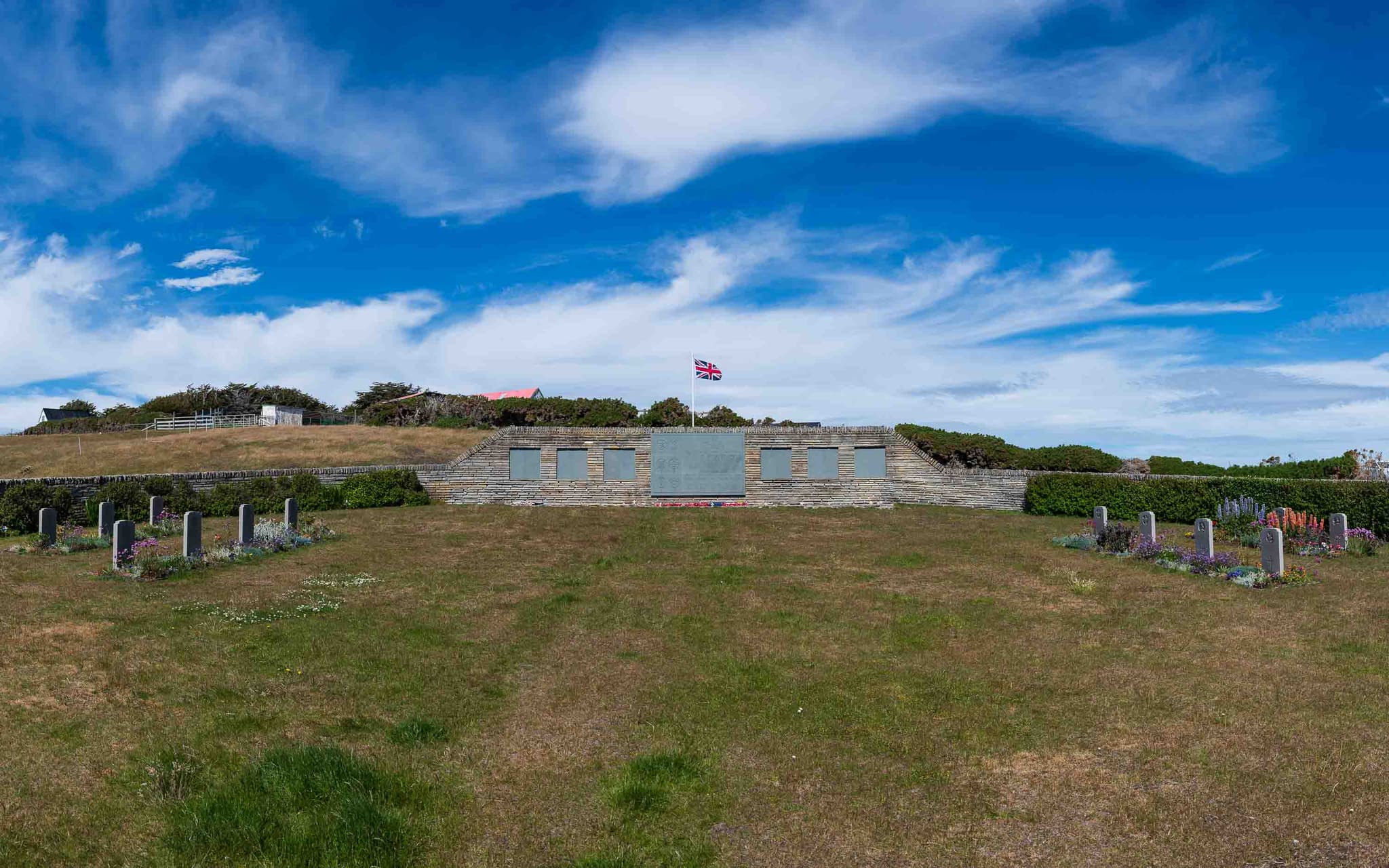 Blue Beach Cemetery — Blue Beach, Islas Malvinas