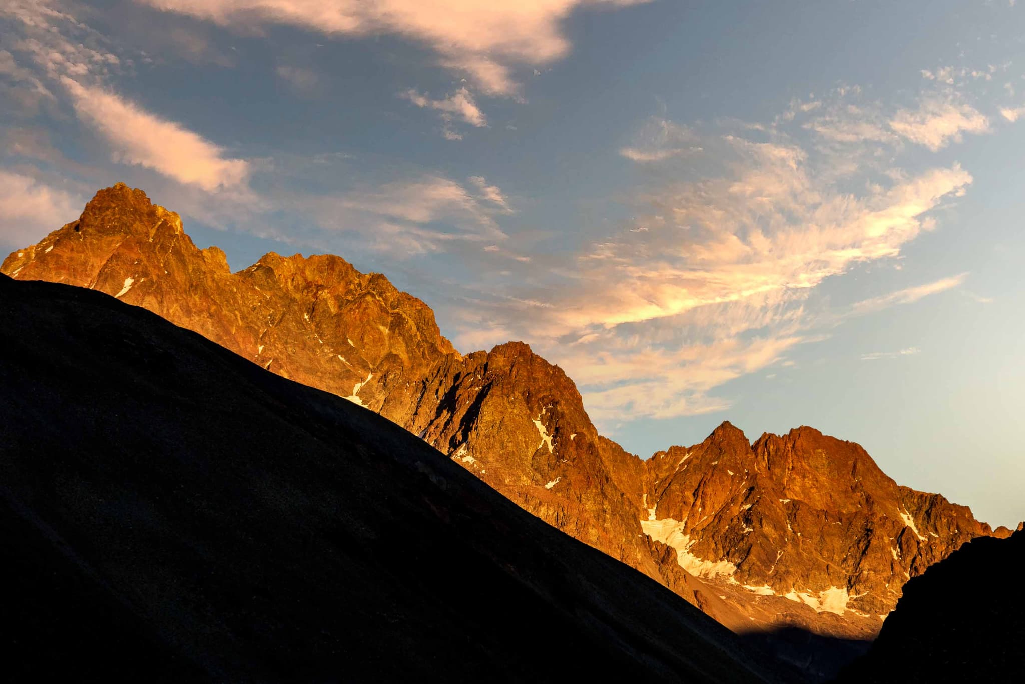 Atardecer en el Sosneado — Mendoza, Argentina