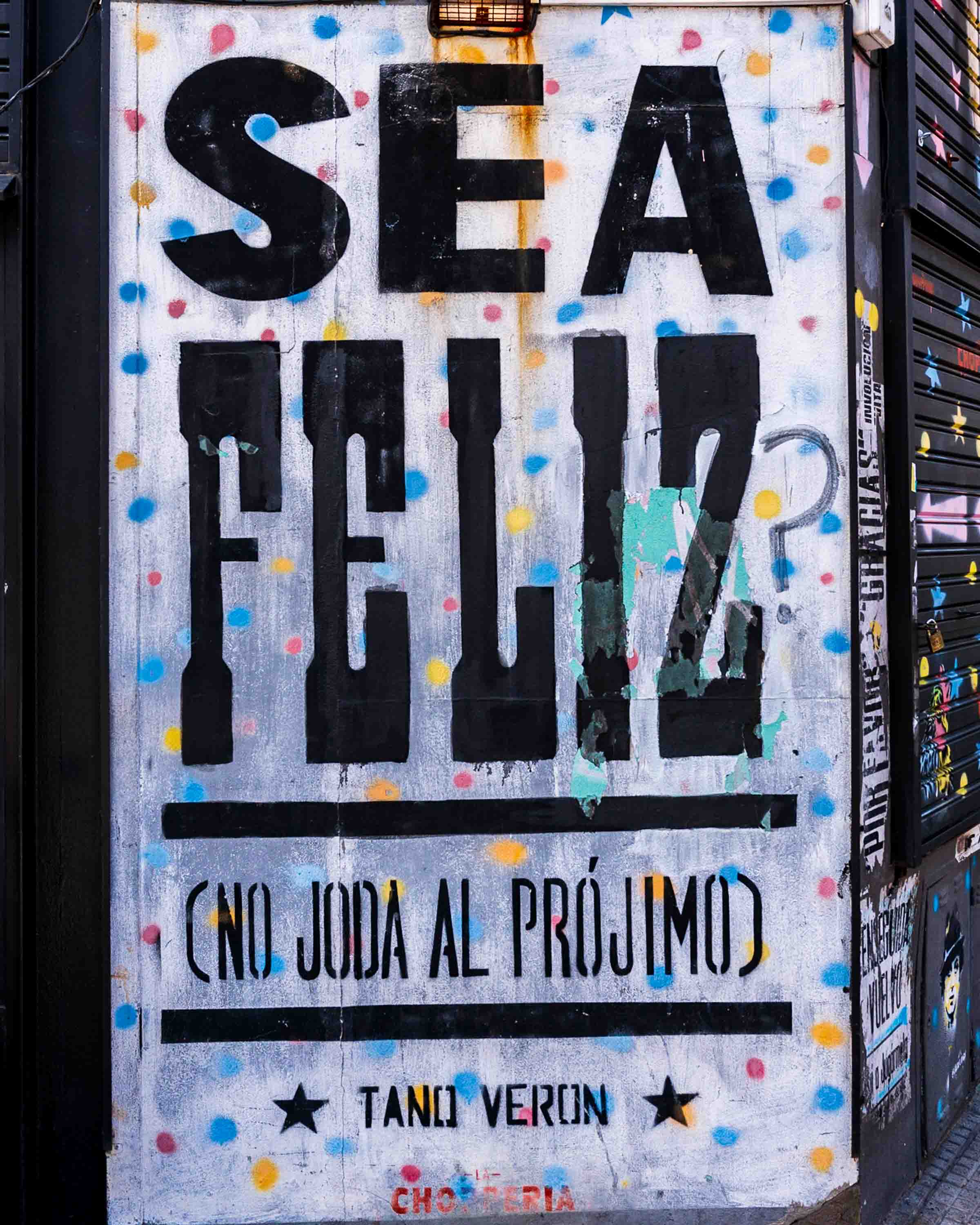 No jodas — Buenos Aires, Argentina
