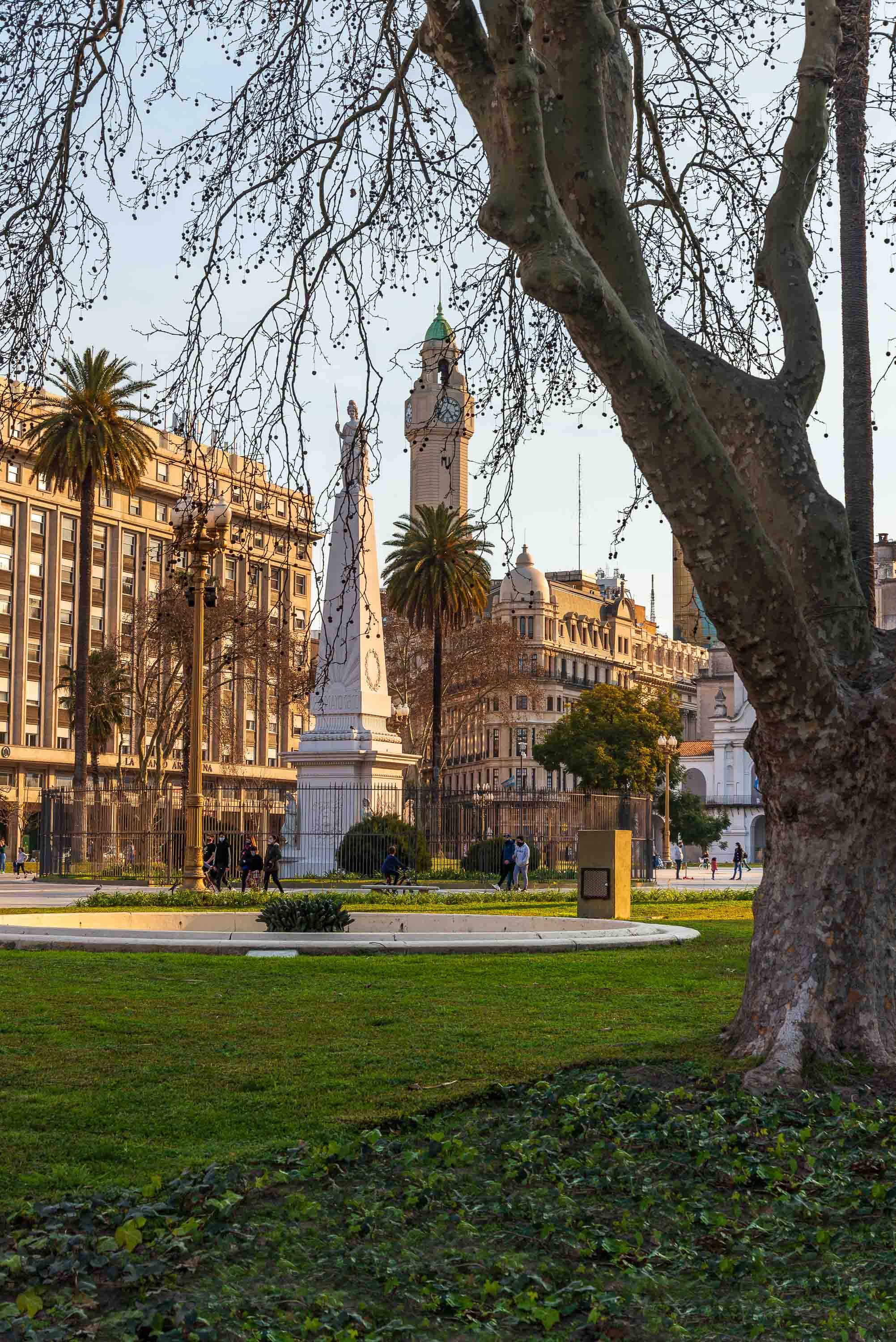 La pirámide de Mayo — Buenos Aires, Argentina