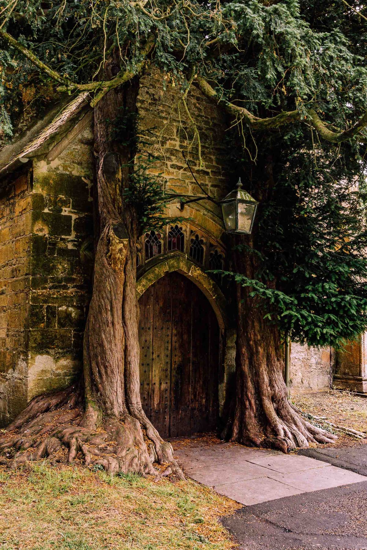 St Edward's Church in Stow-on-the-Wold and a Portal Frozen in Time